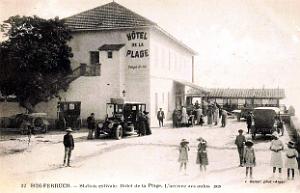 2046- Sidi-Ferruch - Hotel de la Plage - Arrivee des Autos - 1915